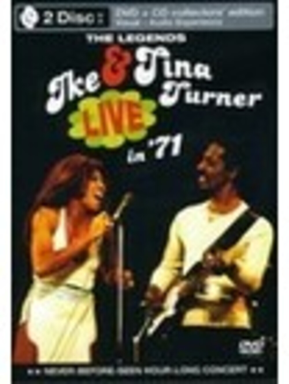 The Legends Ike & Tina Turner - Live In '71 (DVD + CD) Region 1 & 4